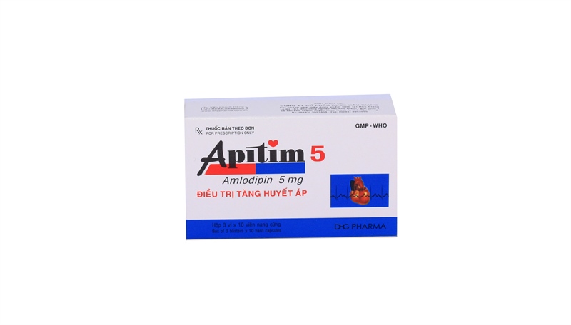 Apitim amlodipin 5mg dhg (h/30v)