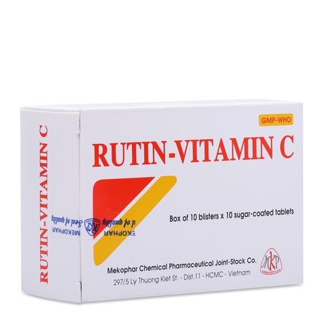 Rutin vitamin c mekophar (h/100v)