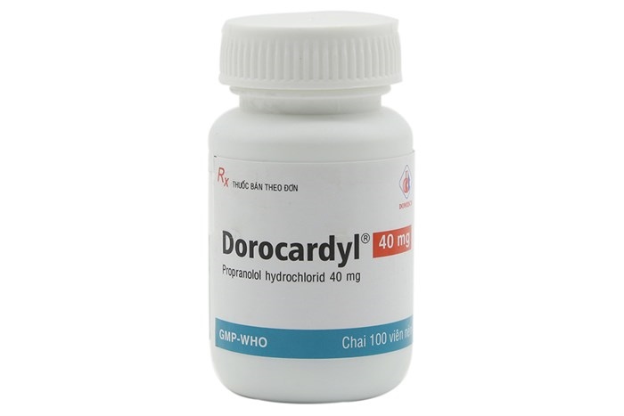 Dorocardyl Propranolol 40mg domesco (c/100v)
