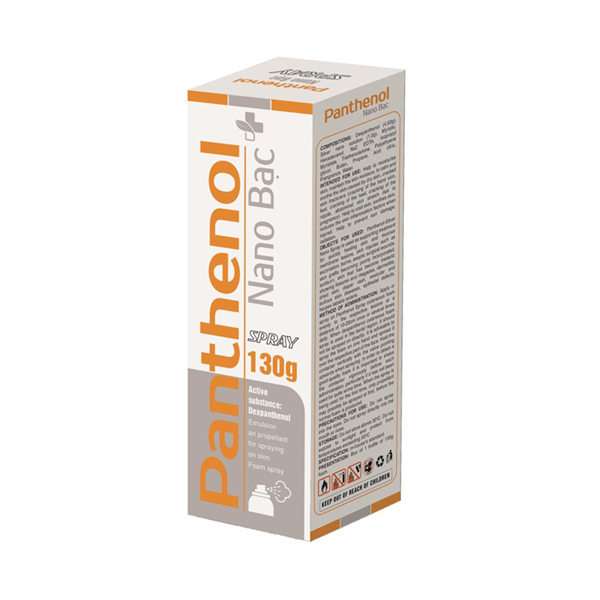 Panthenol spray nano bạc bimex (chai/130gram)