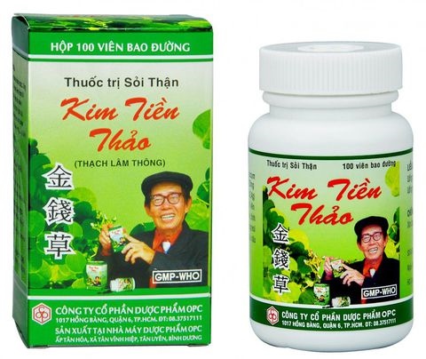 Kim tiền thảo opc (bao đường) (h/100v)