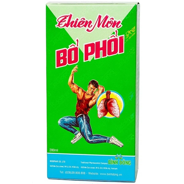Thiên môn bổ phổi bình đông (c/280ml)