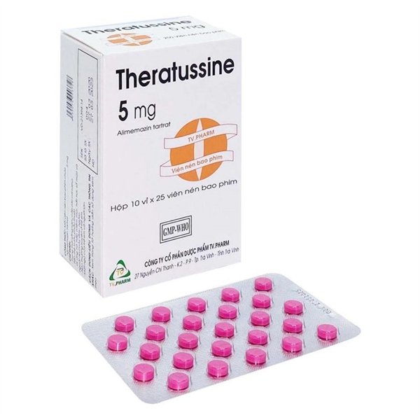 Theratussin 5mg tv.pharm (h/250v)