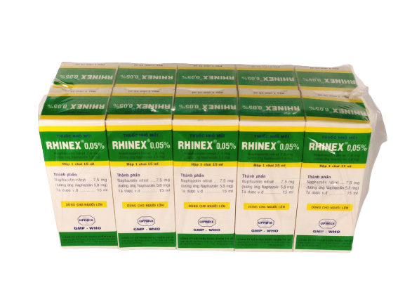 Rhinex 0.05% dp tw25 (lốc/10c/15ml)