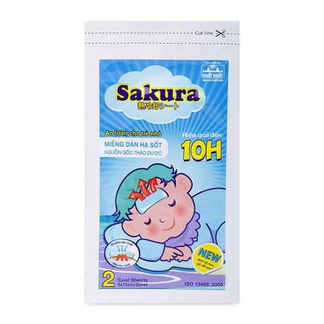 Miếng dán hạ sốt sakura nhất nhất (h/3g/2m)