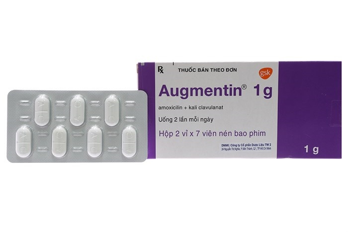 Augmentin 1g gsk (h/14v)