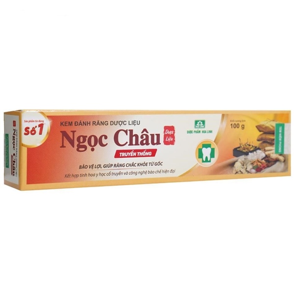 Kem đánh răng ngọc châu hoa linh (tuýp/100gr)