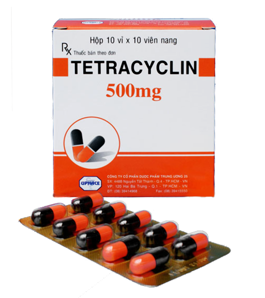Tetracyclin 500mg uphace (h/100v)