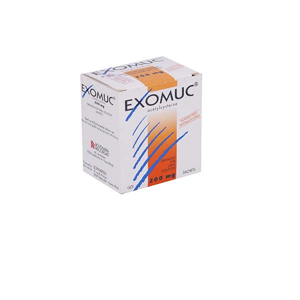 Exomuc 200 bouchara recordati (h/30g)