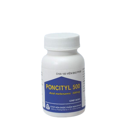 Poncityl 500 mekophar (c/100v)