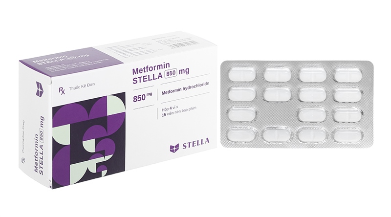 Metformin 850 stella (h/60v)
