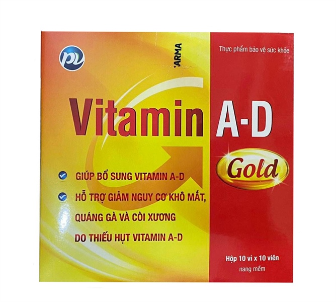 Vitamin a d phúc vinh (h/100v)
