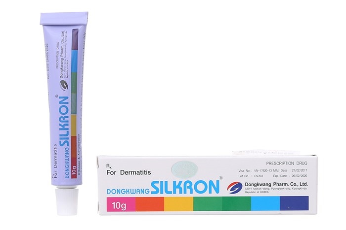 Silkron cream dongkwang (t/10g) (bảy màu)