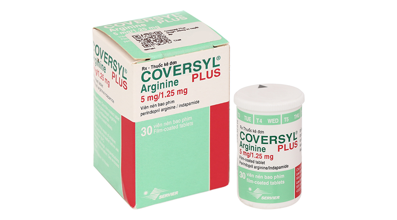 Coversyl plus 5mg/1,25mg Servier (L/30v)