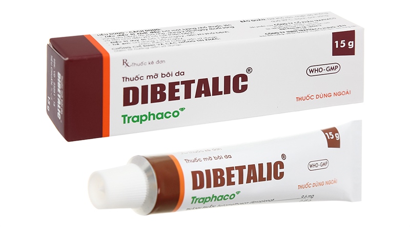 Dibetalic cream traphaco (tuýp/15gr)