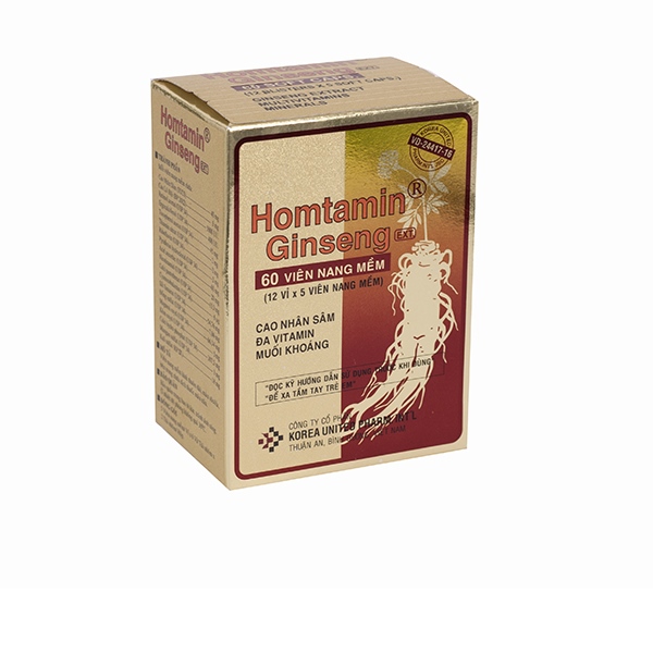 Homtamin ginseng korea united pharm (h/60v)