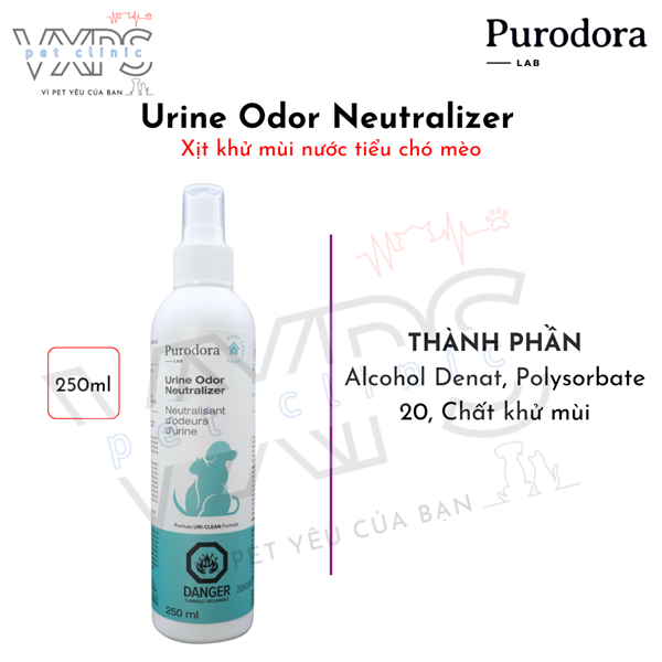 Xịt khử mùi Purodora