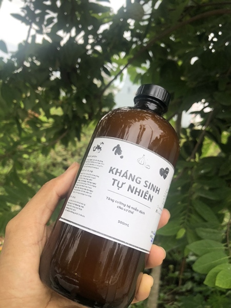 Kháng sinh tự nhiên (CT số 3) chai nâu