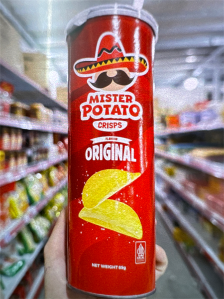 Lon khoai tây Potato truyền thống ( Đỏ )
