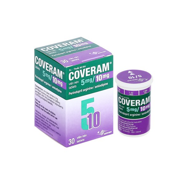 Coveram 5mg/10mg Servier (L/30v)