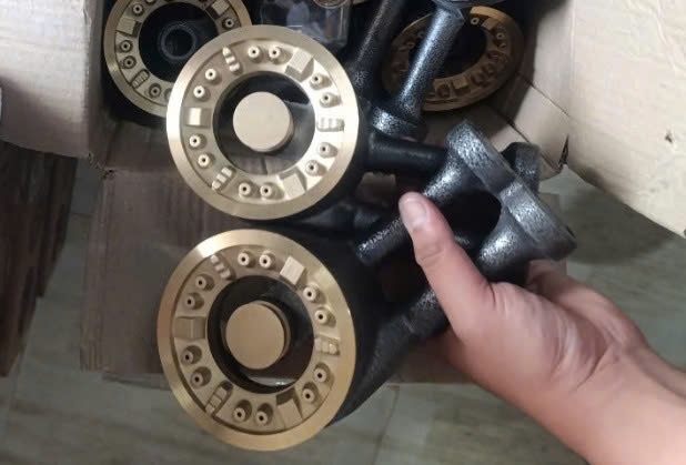 Bộ Điếu Gang Đôi Lớn 50x100 Có Hâm Rin Nai