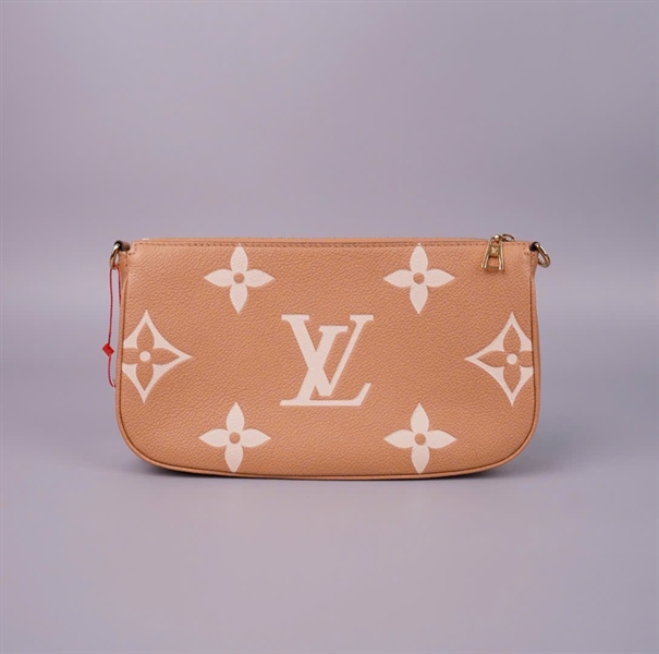 Túi LV Multi Pochette (sét 2) da bê hoa vàng sz 22-20 (HC) +