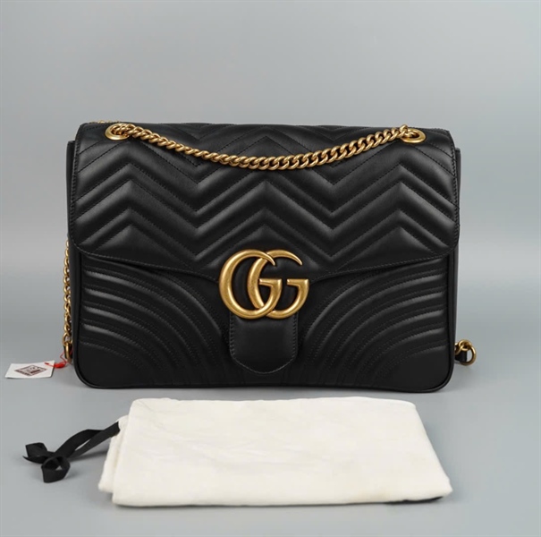 Túi GG đen (213048) sz34 (BMC) +