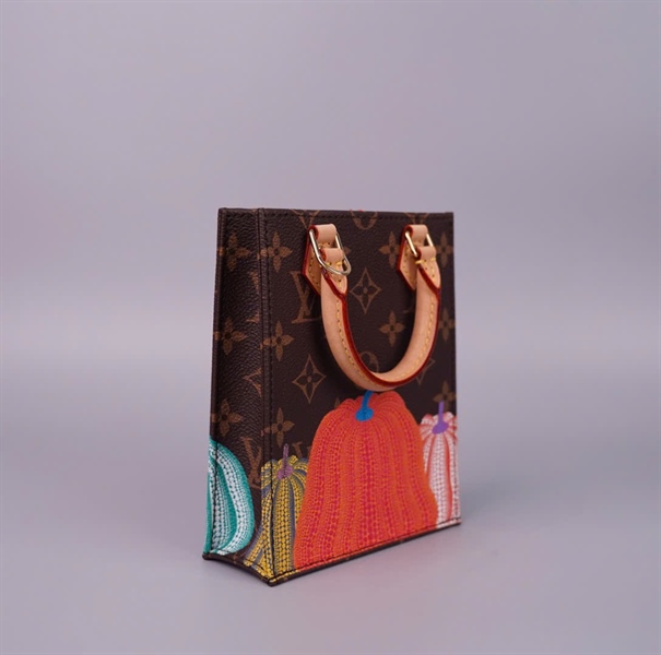 Túi LV Tote hoa nâu in hình sz13 (HC) +