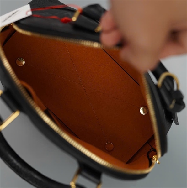 Túi LV Alma hoa đen sz23 (HC) +