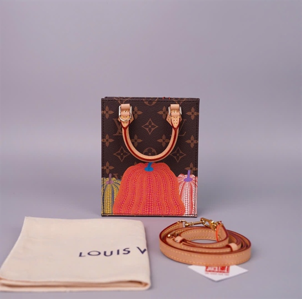 Túi LV Tote hoa nâu in hình sz13 (HC) +