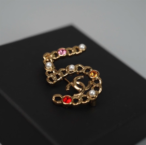 Cài áo Chanel số 5 đính đá (HC) +