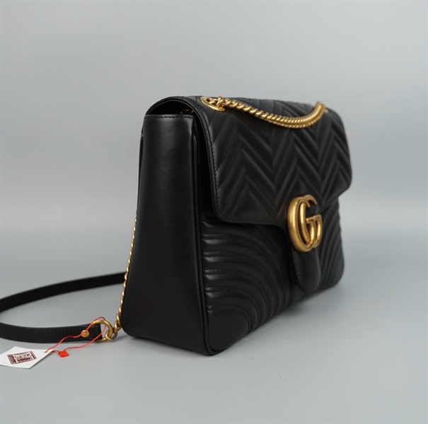 Túi GG đen (213048) sz34 (BMC) +