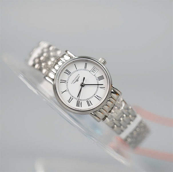 Đồng hồ Longines mặt tròn quai bạc (47452265) KG+