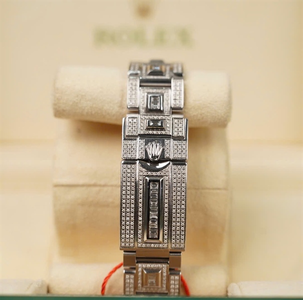 Đồng hồ Rolex bạc mặt tròn (24G5W129) sz40 (HC) +