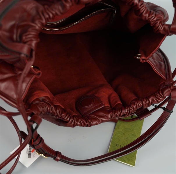 Túi GG dây rút màu nâu đỏ sz50 KG+