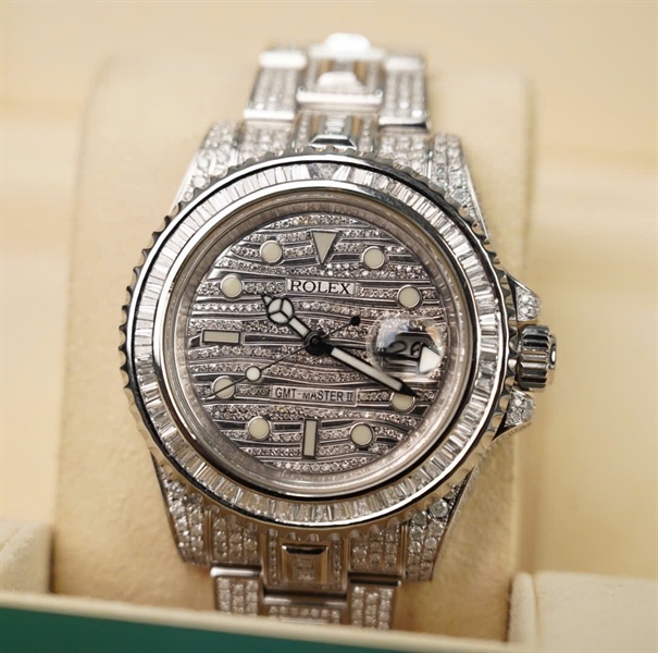 Đồng hồ Rolex bạc mặt tròn (24G5W129) sz40 (HC) +