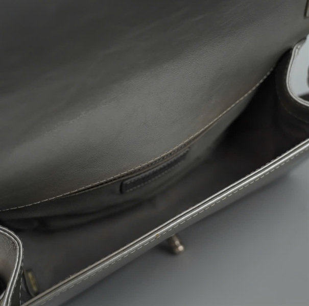 Túi Chanel Boy xám (24901353) sz25 (HC) +