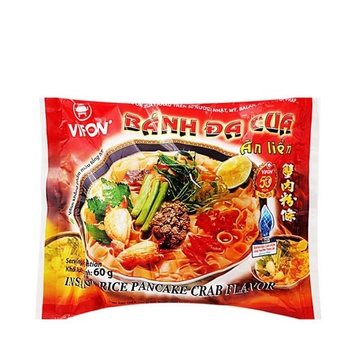 Bánh Đa Cua バインダークア Vifon 60g