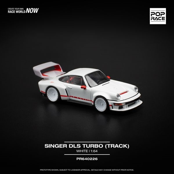 [SGTVN] PopRace PR640226 SINGER DLS TURBO (TRACK) - WHITE