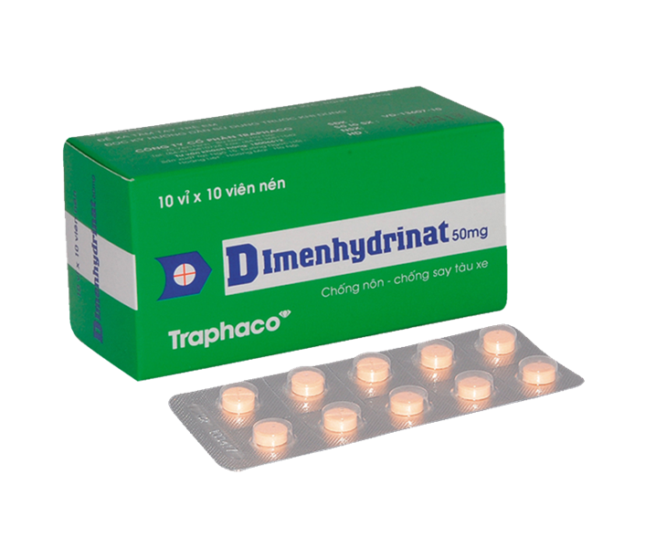 Dimenhydrinat 50mg traphaco (h/100v)