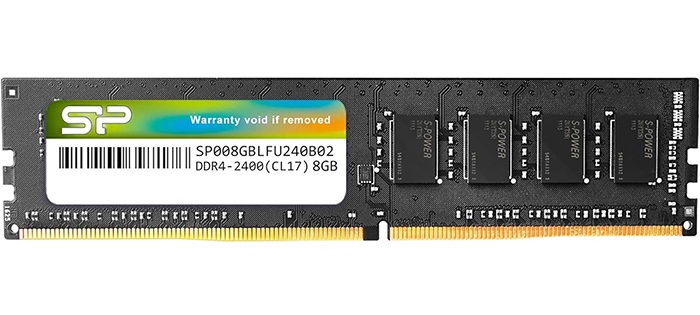 Ram PC DDR4 8GB Bus 2400 Silicon Power SP