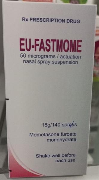 Thuốc xịt mũi Eu-Fastmome 18g - Ý (Mometasone) (Hộp)