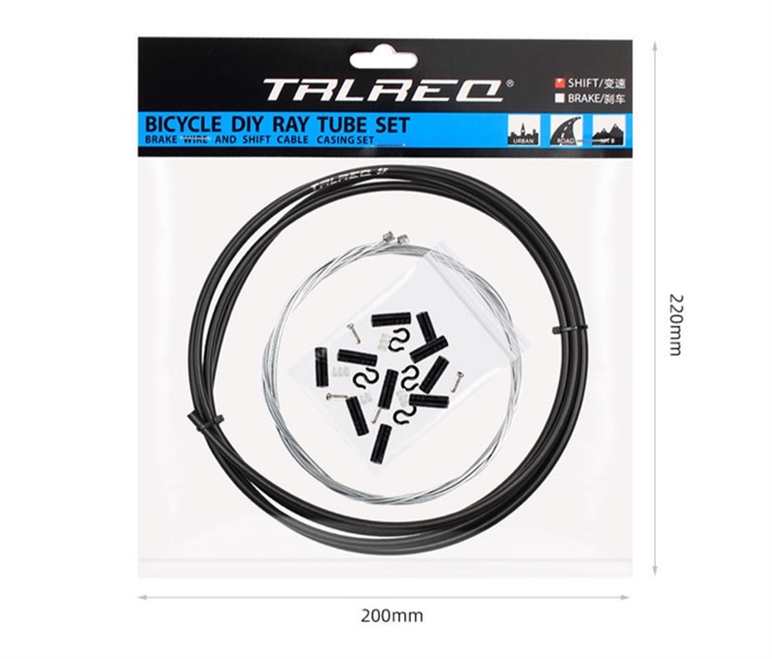 Bộ vỏ ruột dây xe đạp Toopre dài 2m1