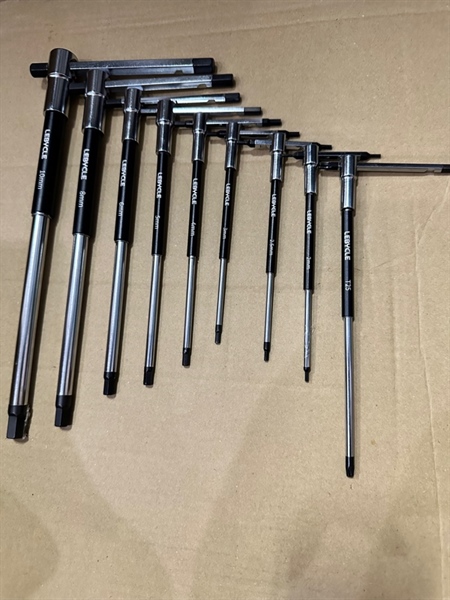 Bộ Tool Lục giác chữ T cao cấp 9 món Lebycle