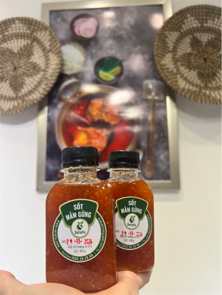 SỐT MẮM GỪNG