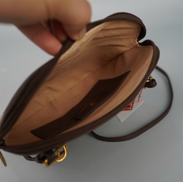 Túi GG hến xám (90402047) sz20 KG +