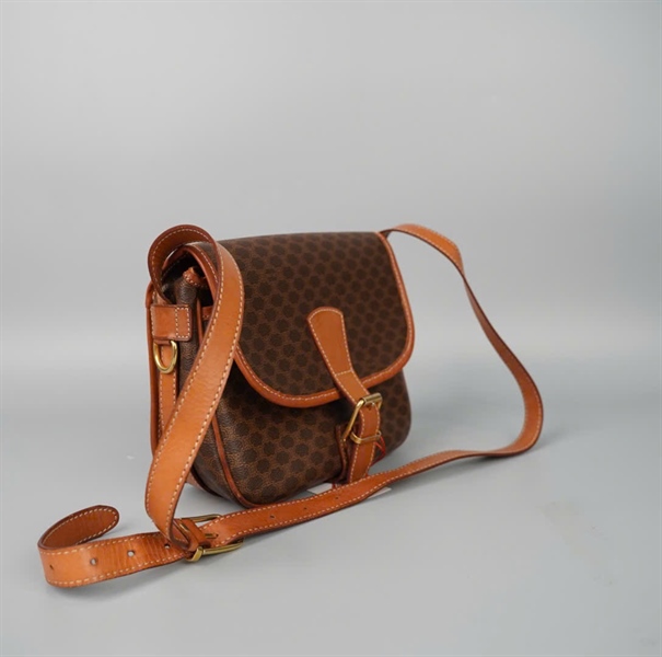 Túi Celine đeo chéo màu nâu M93 sz22 KG+