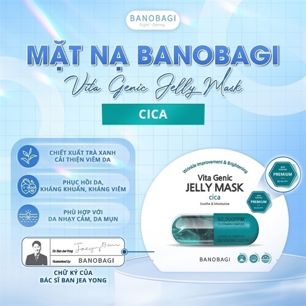 Mặt nạ Banobagi cica xanh biển