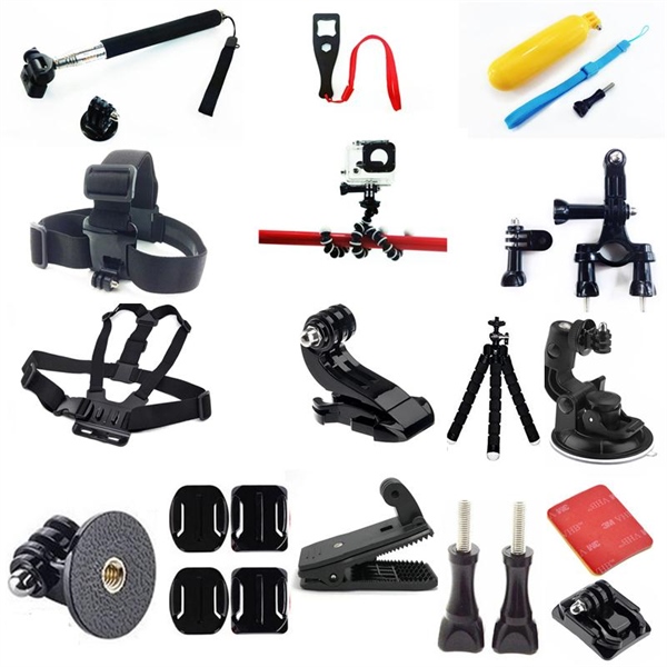 Bộ phụ kiện 20 món dành cho action camera