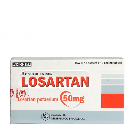 Losartan 50mg khapharco (h/100v)